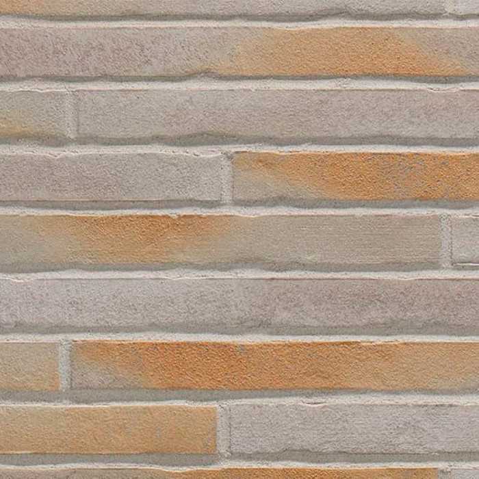 Клинкерная плитка Stroeher Riegel 50 450 gold-weiss шероховатая, 490х40х14 мм