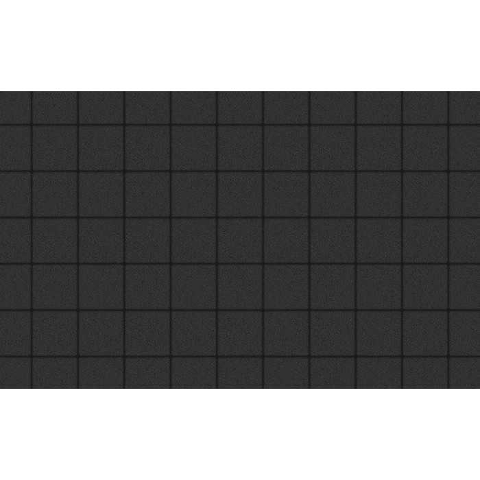 Плитка тротуарная Квадрум (Квадрат) Б.3.К.8 гладкий черный